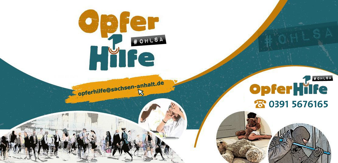 Opferhilfe in Sachsen-Anhalt